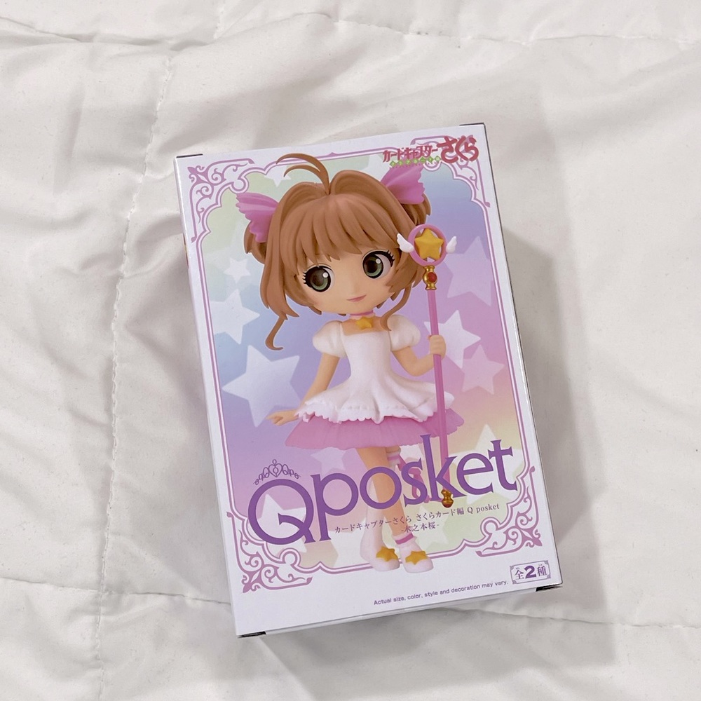 Bandai Qposket Cardcaptor Sakura : Sakura Card Figure Vers. A